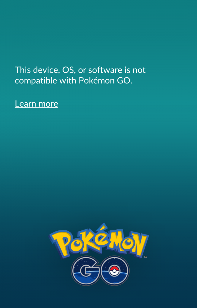 Pokemon GO не запускается с root-правами